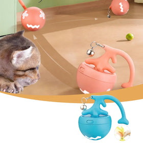 Cat Ball Toy USB Luminous Fish Bone Roller Funny Eco-Friendly ABS TPE Self-Relieve Boredom Replaceable Electronic Bouncy