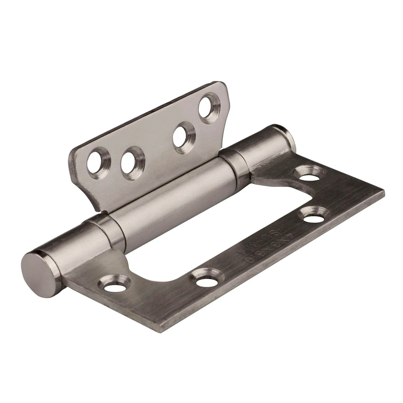 4 Inch Mortise Swing Gate Door Hinges Brushed Nickel Heavy Duty Stainless Steel Ball Bearing 360 Degree Flush Wood Door Hinge