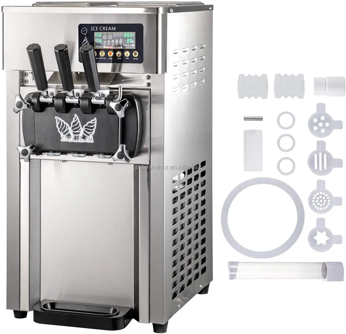 EU Warehouse Promotion 110v/220V Soft Ice Cream Machine Commercial Machine Ice Cream Machines