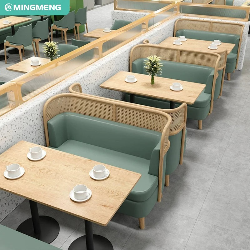Fast Delivery Modern Solid Wood Restaurant Dining Table Sets for Hotel & Cafe Use