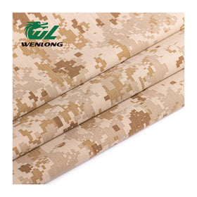 RTS IRR NYCO 50NY 50CO AOR1 Waterproof Woven Printed Uniform Tactical Gears Anti Tearing Camouflage Ripstop Fabric Garment