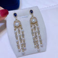 E1881 3-5mm DIY Natural Freshwater Pearl Charm Earrings Mounting Accessory 925 Sterling Silver Gold Plated  Jewelry for Women
