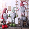 Nordic Gnome Christmas Decoration Cloth Ornaments Standing Doll 52*18cm Supplies