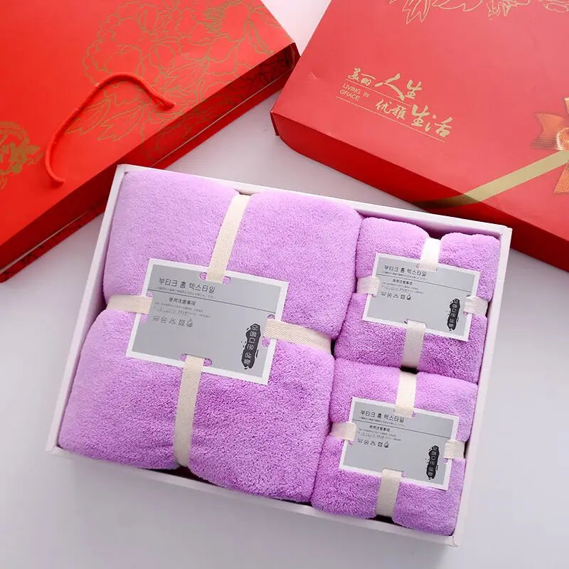 Factory Wholesale Beach Towels Knitted Large Bath Towels Cheap Price Microfiber Compress Bath Towel Set