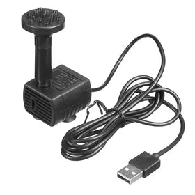 BUHESHUI Solar Water Pump 2W Solar Panel Outdoor Watering Pump Solar Powered Water Fountain for Birds Bath Garden Pond Pool