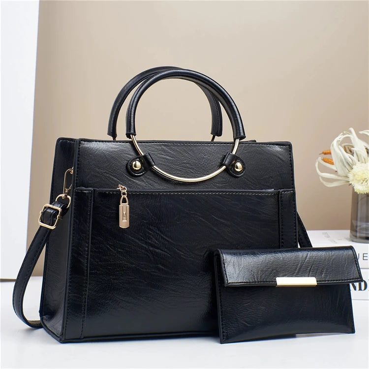 Tote Blank Pu Leather Korean Medium Size Luxury Women Hand Bags Low Price