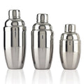 Martini Shaker 18/8 Grade Stainless Steel Martini Mixer Built-in Strainer Bartender Kit