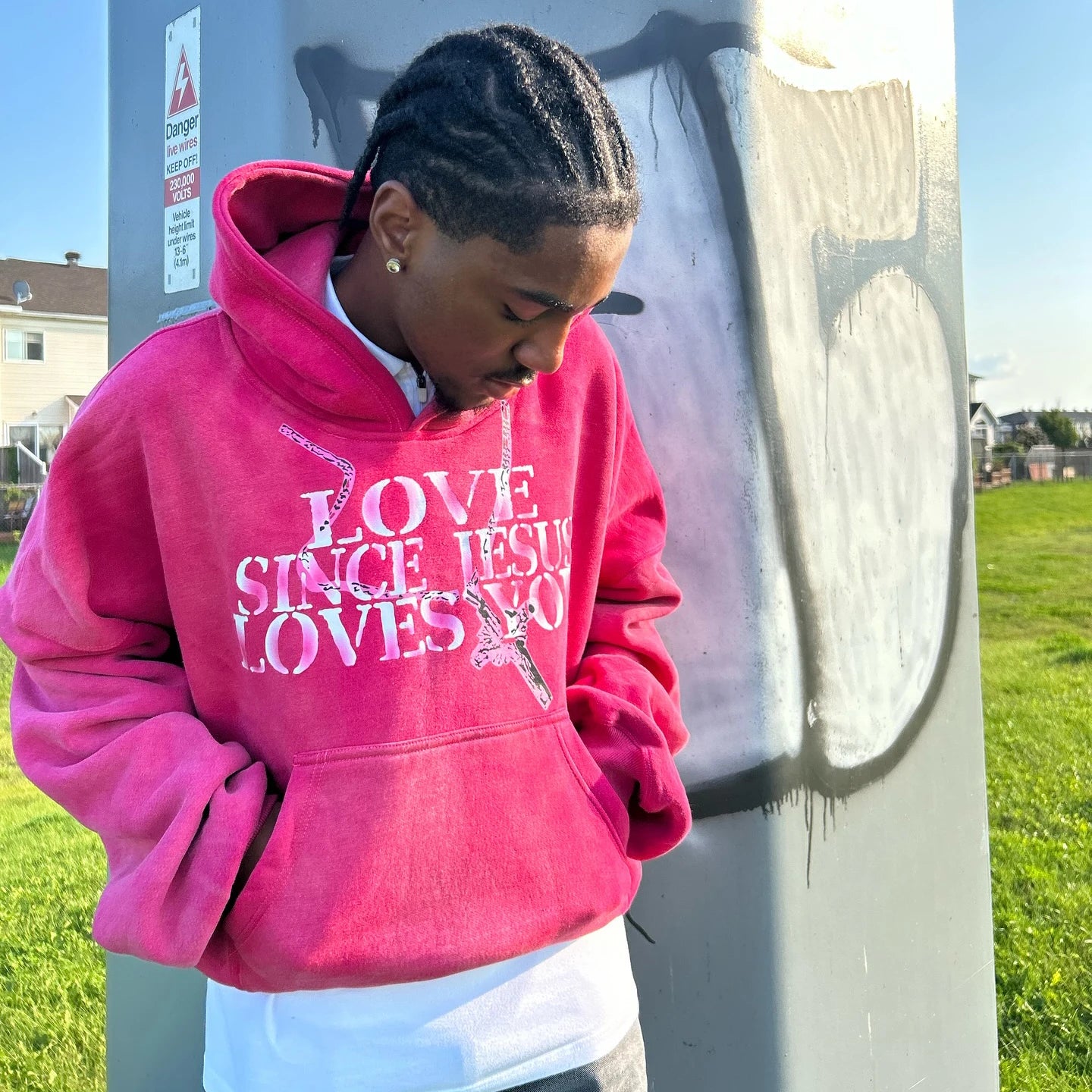 US Free Tax Manufacturer Streetwear Sun Faded 100% Cotton Oversized Pullover Hoodie Letters Digital Printing Acid Wash Hoodie