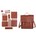 Wholesale DIY Backpack Bag PU Leather Material Sewing Making Kit for Woman Girl Birthday Holiday Day Gift