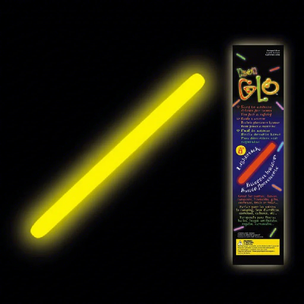 Single Packing 8" Light Stick Glow Dark Bracelet Promotional Neon Light Favors Festive Party Holiday Supplies Diwali Ishine