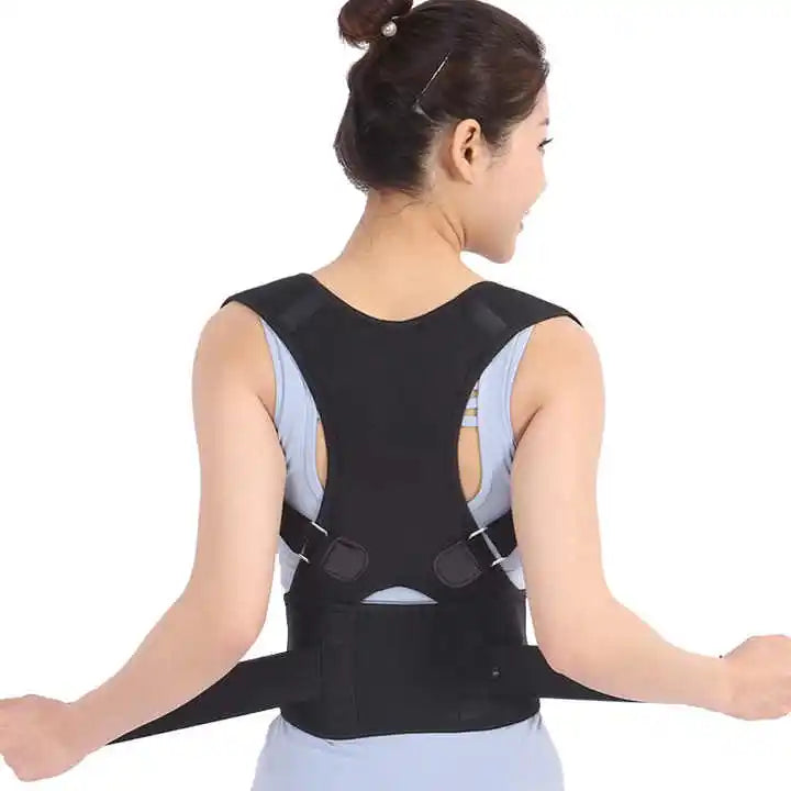 Adjustable Orthopedic De Posturas Strap Back Brace Support Belt Posture Corrector for Men and Women