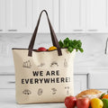 CustomTote Shopping Bag Reusable and Fashionable Packaging Bag Shopping Bag Custom Logo