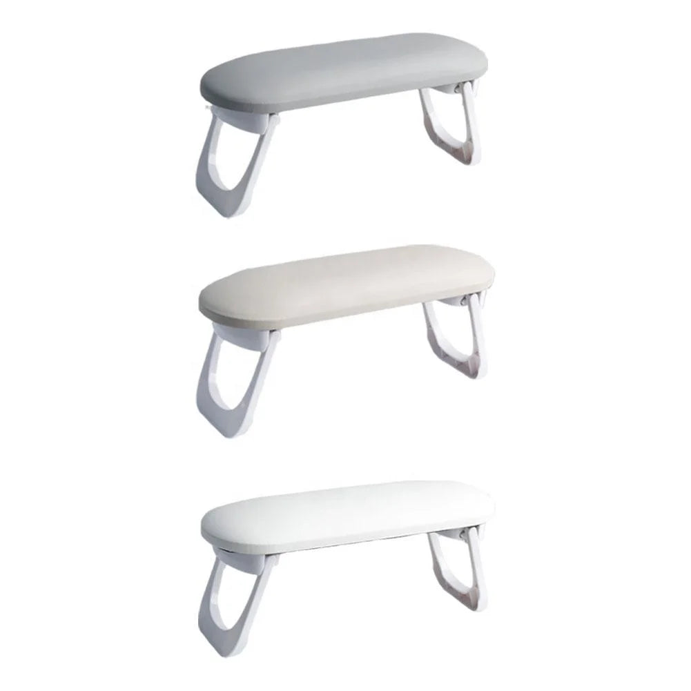 Folding Nail Hand Manicure Rest Arm Stand Pillow Cushion Holder Table Desk Armrest Sponge Support Mat Polish Tool Practice Salon