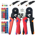 Cold-pressed Mini Ferrule Cord End Crimp Brass Crimper HSC8 6-4A VE Tubular Terminal Crimping Tools Pliers