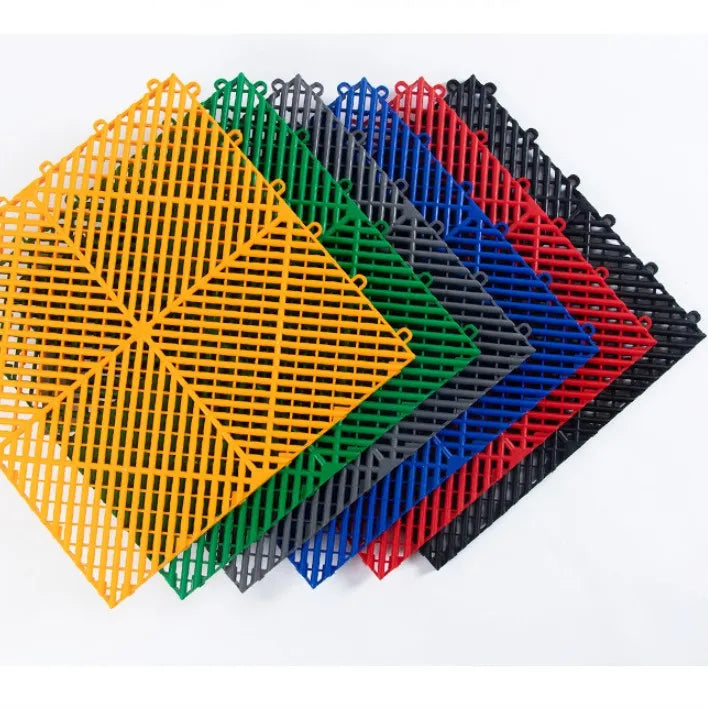 Plastic Garage Floor Tiles Interlocking Floor Garage Tiles