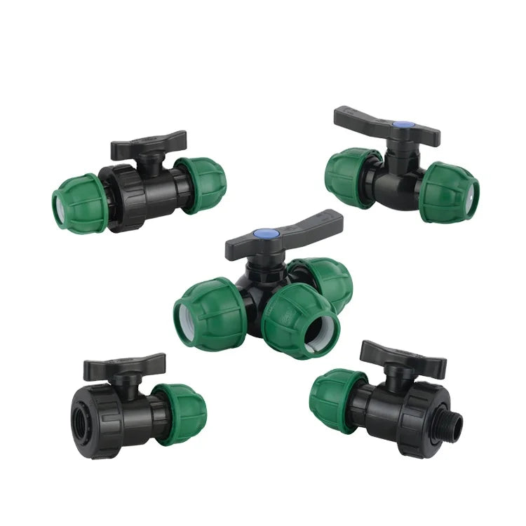 PP Ball Valve Irriplast Plastic Ball Valve Male Female Threaded for Irrigation High Quality  Ball Valve for Water Supply