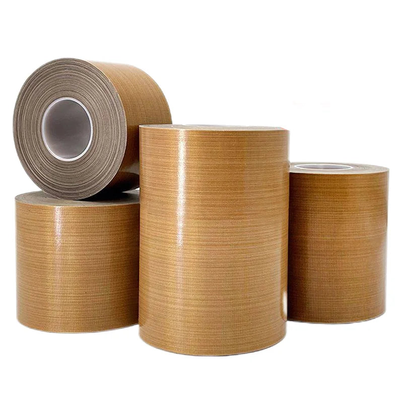 Brown PTFE Film Tape Sealing Machine Thermal Insulation High Temperature Cloth Film Tape