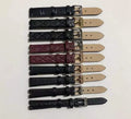 Spot women's universal real brand watch strap 12mm middle cut concave 3mm suitable for various brands of leather strap