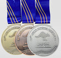 Wholesale Custom Design Personalized Sport Marathon Medal Souvenir Festive Celebrations Ribbon Medal Metal Casting
