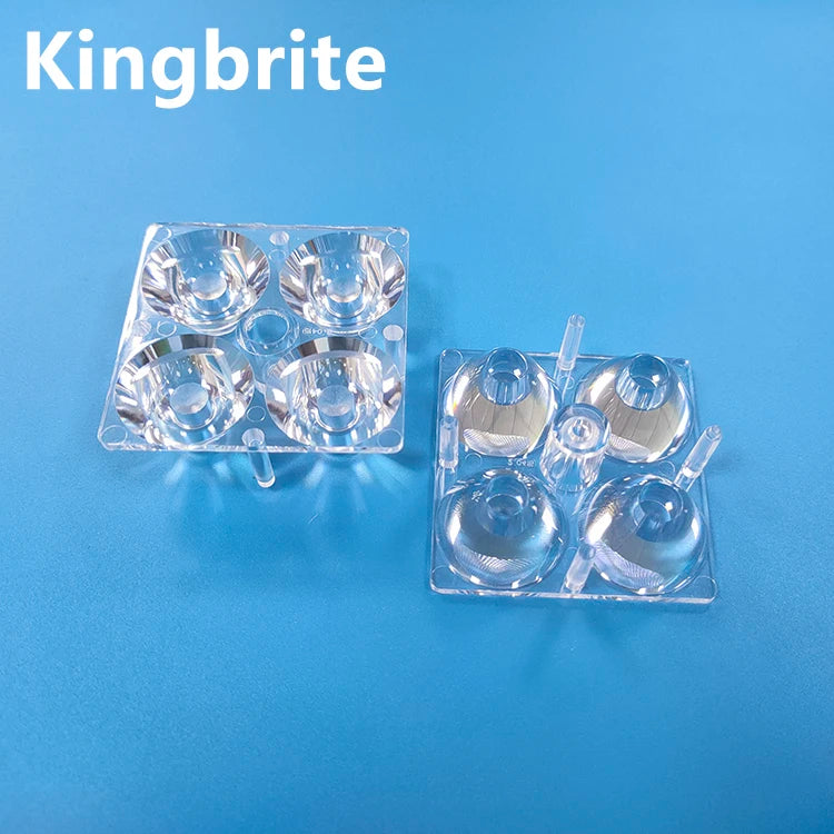 50x50mm 4 in 1 5 Degree 3535 Led Lens Narrow Angle 5 Degree Led Lens