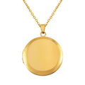Mirror Stainless Steel Glossy Round Photo Box Necklace Openable Photo Box Necklace