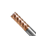 Hot Sale 6-Flute 30 Degree Square End Mill Tungsten Carbide Cutter TiAlCrSiN Coating Custom ODM/OEM Support for Hardened Steels