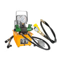 Portable 1.5kw Electric Hydraulic Pump Power Pack Double Acting 10L Tank Factory Price 2 Stage Solenoid New Hydraulic Tools