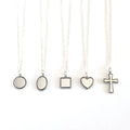 Personalized 925 Silver Jewelry Minimalist Necklace Vintage 925 Sterling Silver Pendant Necklace for Party