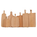Kitchen Bulk Blank Plain Beech Wood Bread Serving Board Chopping Charcuterie  Wooden Cutting Board with Handle