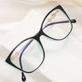 NatueCo 2024 Free Sample 2023 Hot Sale Women's Anti Blue Light Prescription Eyewear Eyeglasses Frame for Myopia Hyperopia Trends