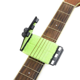 Acoustic Electric Guitar Bass Strings Cleaner Brush Board Scrubber Fingerboard Rub Cleaning Tool Maintenance Care Accessories