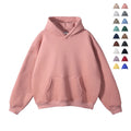 Custom Logo Cotton Polyester Blank Men's Stringless Hoodies Sweatshirts Unisex Pullover Oversized Men Hoodie