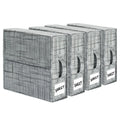 Fabric Bed Sheet Organizer Box Storage Box Handle Space-saving Bed Sheet Organizer Box in Non-woven Fabric Perfect for Duvets