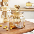 Glass Storage Multifunction Food Jar With Glass Lid