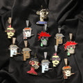 Hip Hop Y2K Jewelry Custom Metaverse Pendant Necklace NFT BAYC Iced Out Crypto Punks Ape-man Pendant