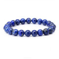Natural Stone Jewelry Charm Lapis Lazuli Beaded Bracelet ST336