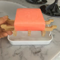 Modern New Style Bamboo Bath Shower Accessory Natural Bamboo Fiber Hanging Soap Dish Holder
