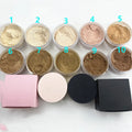 Custom logo Oil Control Setting Powder Private Label High Pigment Cosmetic Waterproof Matte Loose Powder