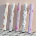 Deep Flower Red Flower Pattern Waterproof Wallpaper 3d Home Decoration Indoor Fridge  Pvc Bedroom Wallpaper