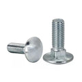 DIN 603 Mushroom Head Square Neck Carriage Bolt with White Zinc Plated M4 M5 M6 M8 M10 M12