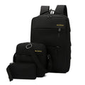 3pcs/set Usb Charge Leisure Large  Strap Top High Class Business Multifunction Shoulder Senior High Laptop School Bag