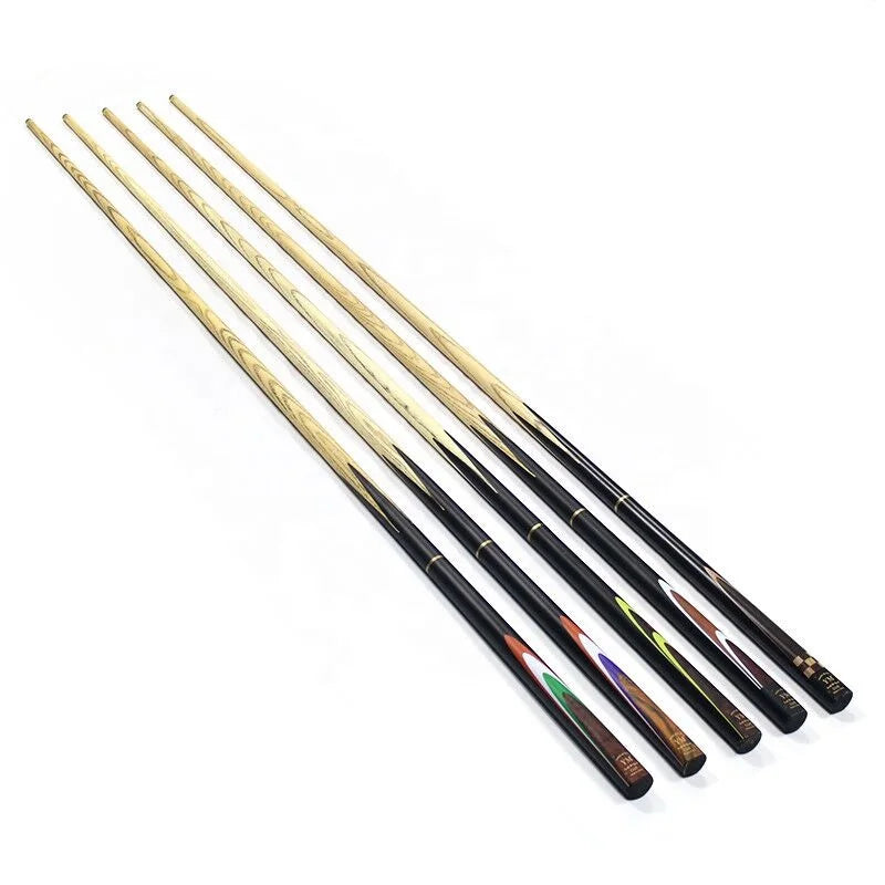 Promotion Sale Ash Wood 3/4 Snooker Cue 57" Length  Tip 10MM Cue logo JDH or YM by Random for Sale