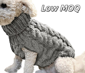 Manufacturer Wholesale Multi-colors Warm Soft Winter Sweater Pet Dog Clothes