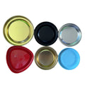 Durable Stretch Lid Cardboard Tube With Metal End Caps for Round Tubing