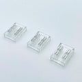 COB LED Strip End Transparent Solderless Cover Right Angle Connector Wire for DIY DIM CCT RGB LED Strips 8mm 10mm 2pin 4pin