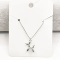 Wholesale Fashion Brass Alloy Puppy Dog Pendant Necklace Women Charm Hip Hop Necklaces Jewelry Supplier