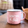 2026 Personalized Blank Camping Beer Enamel Ceramic Campfire Mugs With Custom Printing