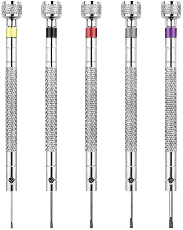 Precision Repair Tool Kit Multifunction Watch Tool Parts Metal Mini Tone Screwdriver Set