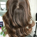 Slight Layer Natural Wavy  100% Human Hair Wigs Jewish Wig