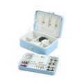 Fashion Jewelry Storage Box Compact Ring Earrings Necklace Travel Jewelry Boxes for Packiging Jewelry